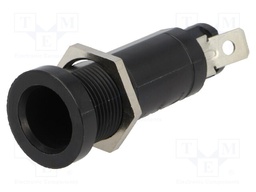 Fuse holder; cylindrical fuses; 5x20mm,6,3x32mm; 10A; -40÷85°C