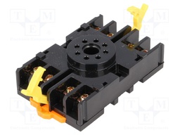 Relays accessories: socket; PIN: 8; Mounting: DIN; octal
