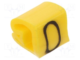 Markers for cables and wires; 1.3÷3mm; PVC; -30÷80°C; leaded