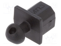 Protection cap; USB 2.0; Application: USB B sockets; black