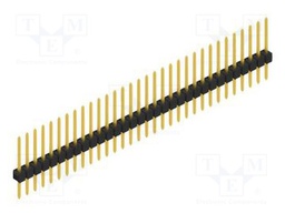 Connector: pin strips; pin header; male; PIN: 32; 2.54mm; THT; 1x32