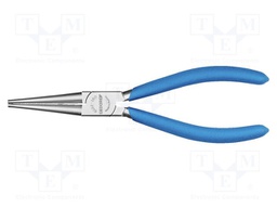 Pliers; round; for gripping,for bending; 159mm; Plating: chromium