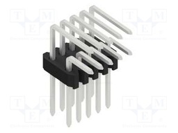 Connector: pin strips; pin header; male; PIN: 10; 1.27mm; THT; 2x5
