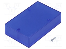 Enclosure: multipurpose; X: 57mm; Y: 90mm; Z: 23mm; ABS