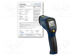 Infrared thermometer; LCD 2"; -50÷1200°C; Accur.(IR): ±3°C