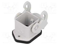 Enclosure: for rectangular connectors; CK/MK; size 21.21