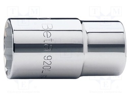 Socket: 12-angles; 12-angles,socket spanner; 12mm; 1/2"; steel
