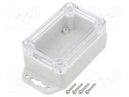 Enclosure: multipurpose; X: 60mm; Y: 90mm; Z: 40mm; ZP; polycarbonate
