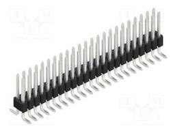 Connector: pin strips; pin header; male; PIN: 46; 1.27mm; SMT; 2x23