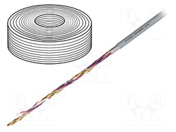 Wire: data transmission; chainflex® CF211.PUR; 4x2x0,5mm2; PUR