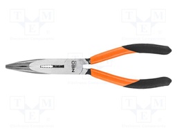 Pliers; curved,elongated; 200mm