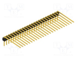 Connector: pin strips; pin header; male; PIN: 24; 2.54mm; THT; 1x24