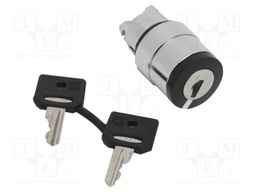 Switch Actuator, Black, Schneider Harmony XB4 Series 22mm Key Selector Switches