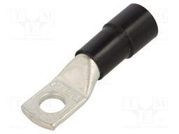 Tip: ring tube; M10; Ø: 10.5mm; 50mm2; crimped; for cable; insulated