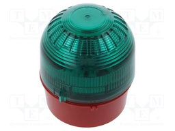 Signaller: lighting; flashing light; red; Sonos; 10÷60VDC; IP65