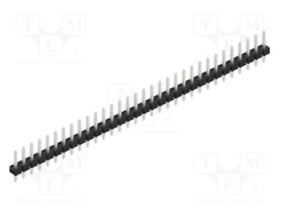 Connector: pin strips; pin header; male; PIN: 32; 2.54mm; THT; 1x32