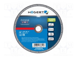 Cutting wheel; Ø: 230mm; Øhole: 22.23mm; Disc thick: 1.9mm; 10pcs.