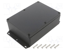 Enclosure: multipurpose; X: 121mm; Y: 171mm; Z: 55mm; 1550Z; black