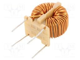 Inductor: wire; THT; 4.7mH; 9.8A; 19mΩ; 230VAC; 17.8x18mm; -20÷+50%