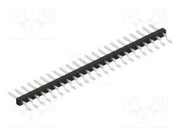 Connector: pin strips; pin header; male; PIN: 23; 2mm; SMT; 1x23
