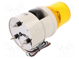 Signaller: lighting-sound; 24VDC; siren,rotating light; IP54