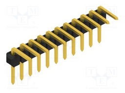 Connector: pin strips; pin header; male; PIN: 11; 2.54mm; THT; 1x11