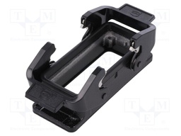 Enclosure: for HDC connectors; Han; size 16B; for panel mounting