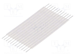 Connector: jumper cable; Cable ph: 1.27mm; L: 25.4mm; straight