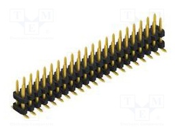 Connector: pin strips; pin header; male; PIN: 42; 2mm; SMT; 2x21