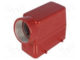 Enclosure: for HDC connectors; 180 °C; size 77.27; hot condition