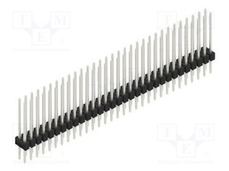 Connector: pin strips; pin header; male; PIN: 62; 2.54mm; THT; 2x31