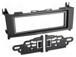 Radio frame; Mercedes; Mercedes GLK (X204) 2008->2012; black