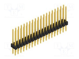 Connector: pin strips; pin header; male; PIN: 38; 2.54mm; THT; 2x19
