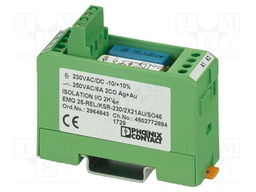 Relay: interface; Mounting: DIN