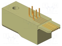 Test plug; PS; L: 25mm; W: 7.6mm; USB B mini; H: 8.4mm