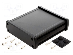 Enclosure: multipurpose; X: 113.7mm; Y: 119mm; Z: 35.2mm; aluminium