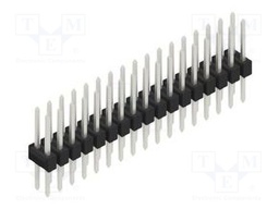 Connector: pin strips; pin header; male; PIN: 34; 2.54mm; THT; 2x17