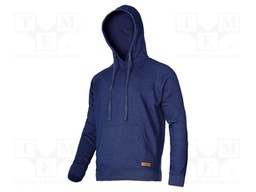 Hoodie; Size: XXXL; navy blue; 320g/m2