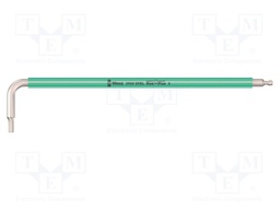 Wrench; Hex-Plus hexagon keys,spherical; HEX 2mm; long