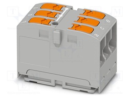Splice terminal: rail; 24A; 450V; push-in; PA; L: 21.7mm; 0.14÷4mm2