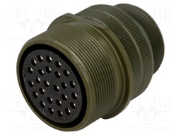 Connector: circular; Series: DS/MS; plug; female; PIN: 26; for cable