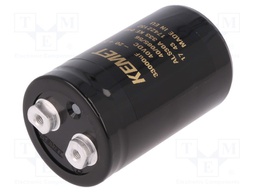 Capacitor: electrolytic; 33000uF; 40VDC; Leads: screw; ESR: 12mΩ