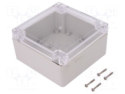 Enclosure: multipurpose; X: 120mm; Y: 120mm; Z: 60mm; ZP; ABS; gasket