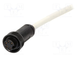 Plug; 7/8"; 5m; female; PIN: 5; threaded joint,internal thread