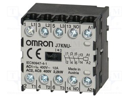 Contactor: 4-pole; NO x4; 90VAC; 5A; for DIN rail mounting; J7KNU