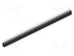 Connector: pin strips; pin header; male; PIN: 98; 2mm; THT; 2x49
