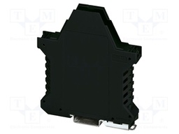 Enclosure base; black; UL94V-0; ME 17,5; for DIN rail mounting