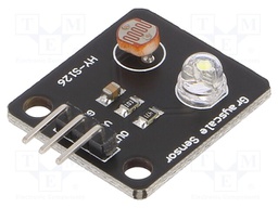 Sensor: grayscale; 3.3÷5VDC; analog; 24x21mm