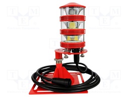 Signaller: obstruction light; flashing light; 230VDC; 230VAC