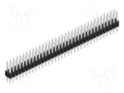 Connector: pin strips; pin header; male; PIN: 68; 1.27mm; THT; 2x34